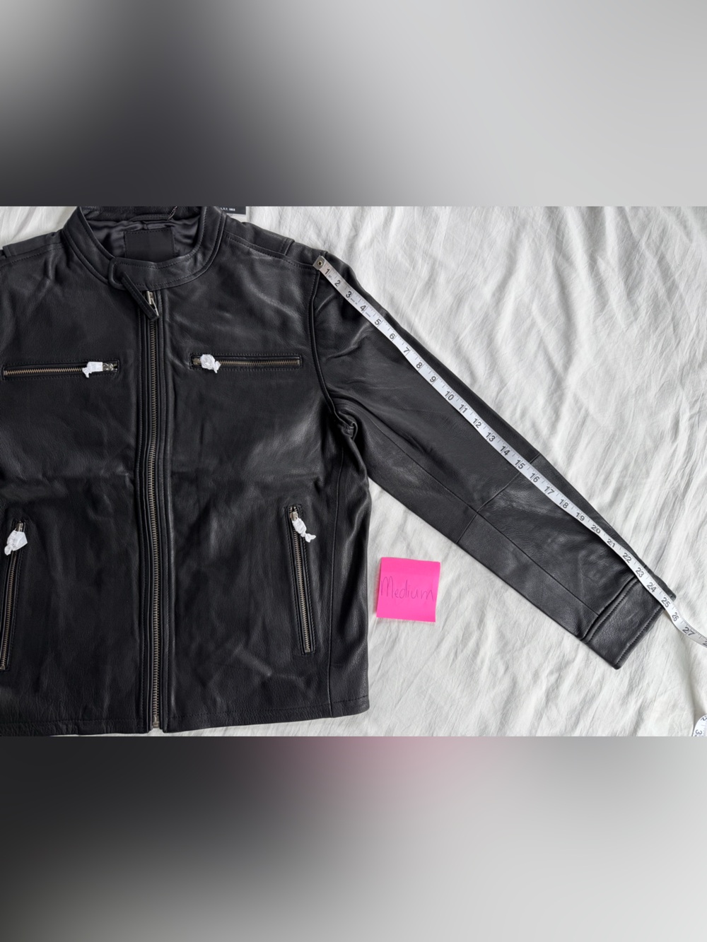 BlankNYC 100% Goatskin Leather Jacket - INTOXICATING JACKET in Black - Picture 16 of 16